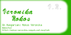 veronika mokos business card